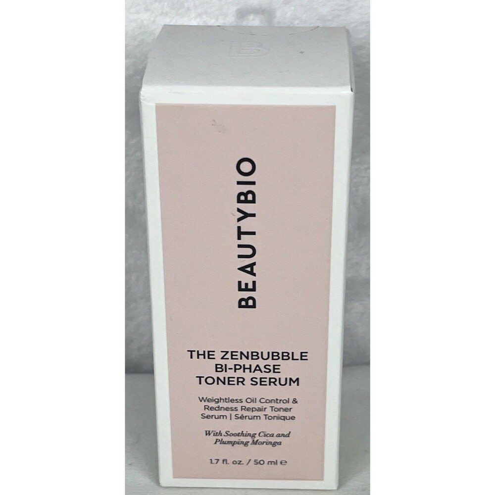 BeautyBio The Zenbubble Bi-Phase Toner Serum 1.7 fl oz Full Size NEW